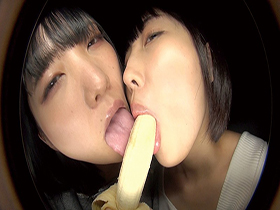 【主観淫語接吻】バーチャルレズベロキス　サンプル画像10